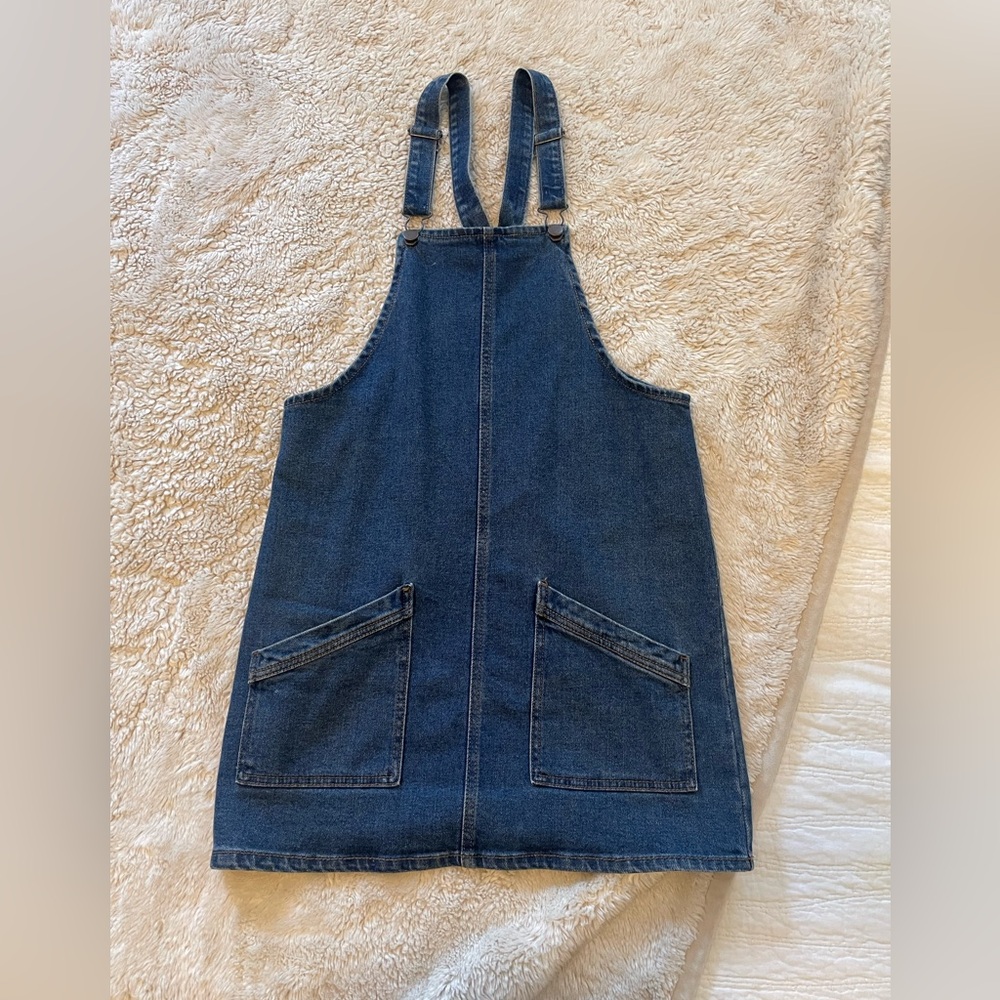 Denim Overall Dress